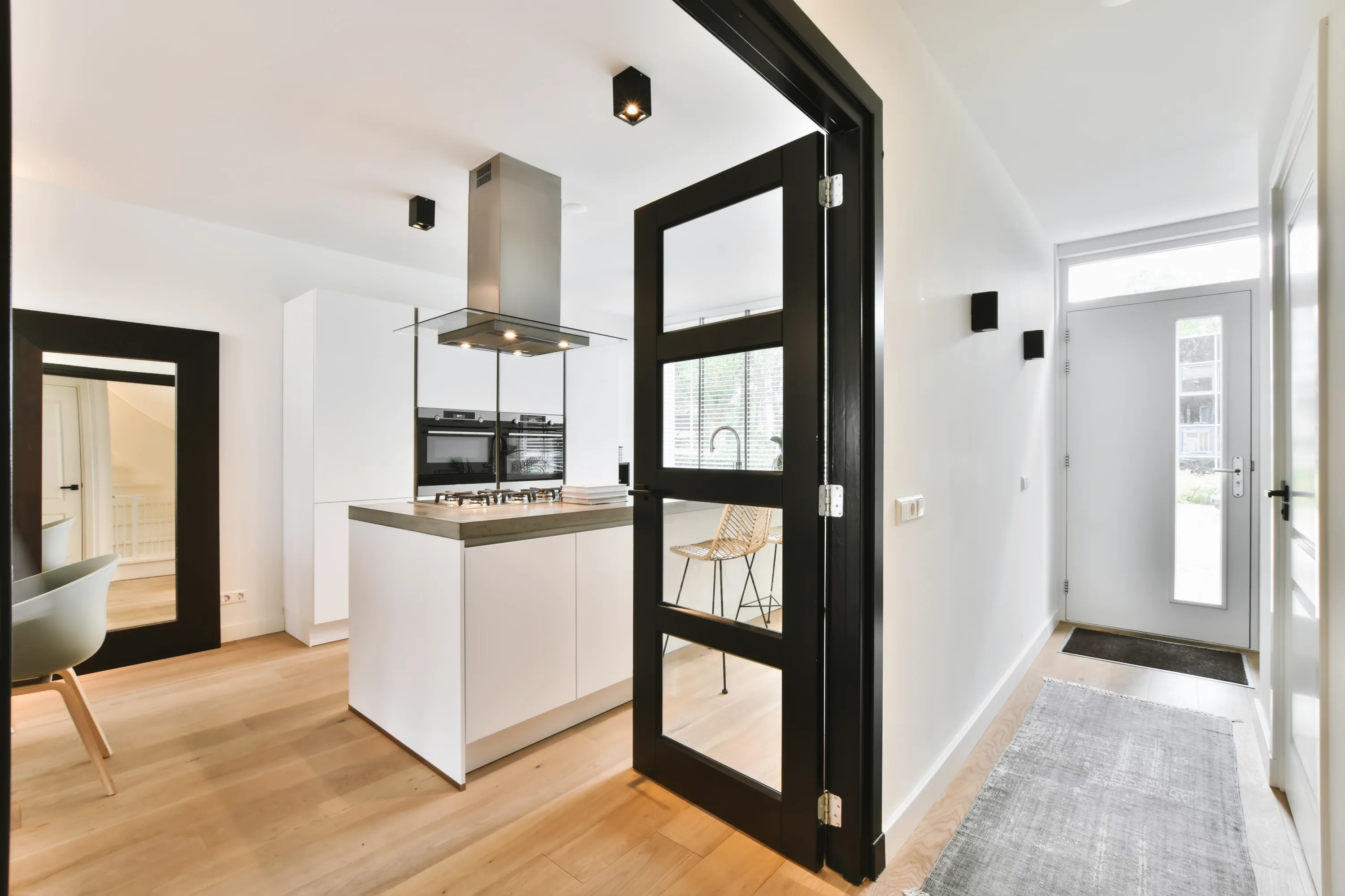 Cocina elegante reformada Las Rozas